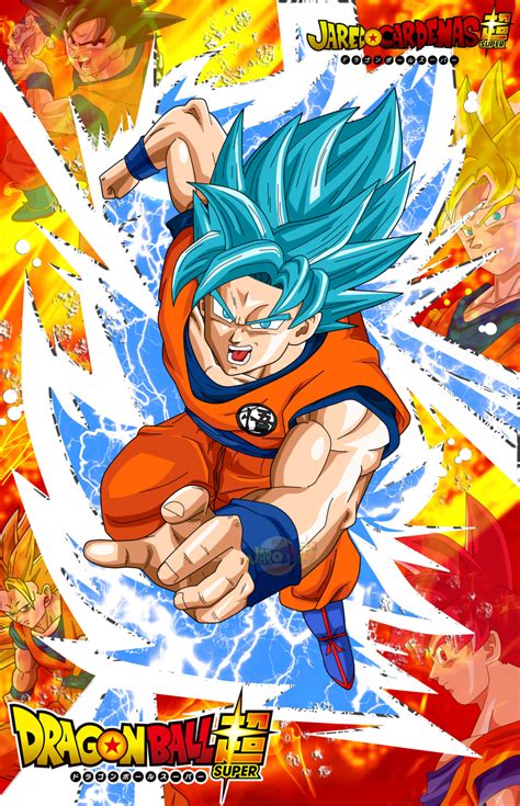 Where dragon ball super is once again lacking is in the animation department. Poster Son Goku / Ssj / Ssj3 / SsGod / ssGss by ...