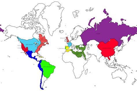 Alternate World Map 1700 By Parasky On Deviantart