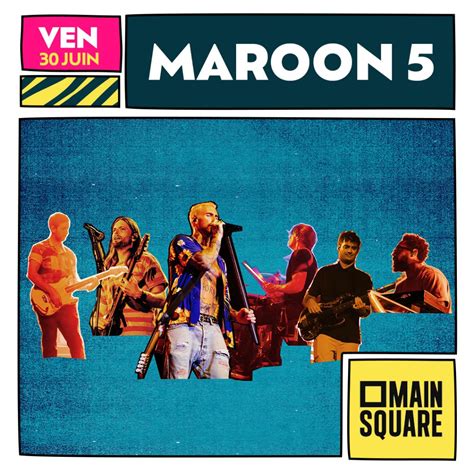 Maroon 5 Au Main Square 2023 100 Live Concerts And Festivals