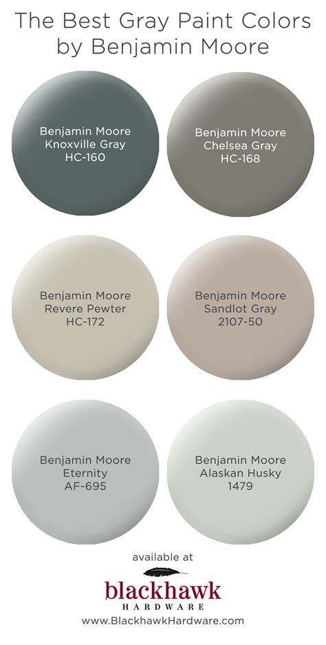 Benjamin Moore Paint Color Knoxville Gray Paint Colors
