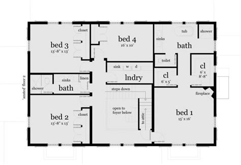 2d House Plans In Autocad Feet Dimensions House Floor Plans