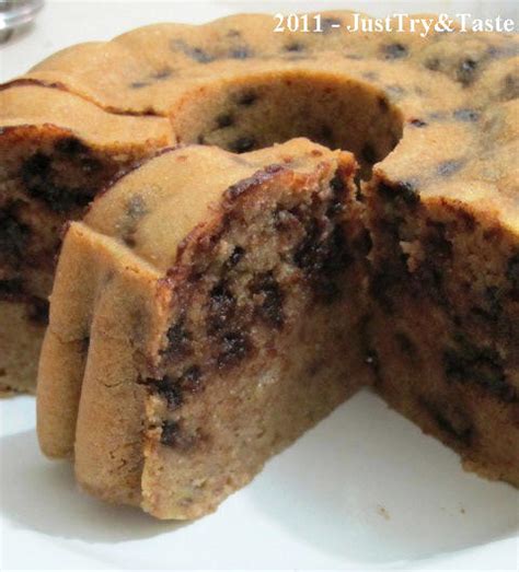 # resep cake pisang | kuebasah.com cake pisang bahan: Resep Cake Kukus Pisang & Choco Chips | Just Try & Taste