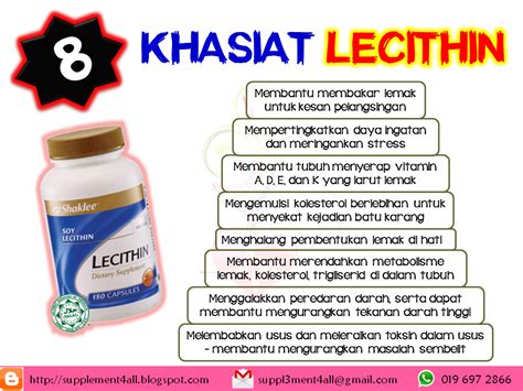 Read honest and unbiased product reviews from our users. Khasiat dan Kelebihan Lecithin Shaklee - Celoteh Ummi