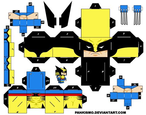 Wolverine Origami Game Imprimibles Toy Story Gratis Doctor Who