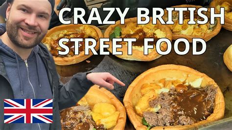 🇬🇧 Crazy British Street Food In Camden Yorkshire Burrito Youtube