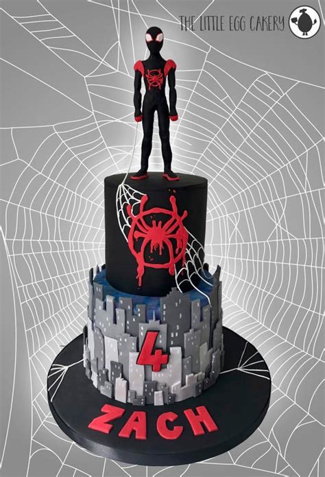 Spider Man Into The Spider Verse The Little Egg Cakery