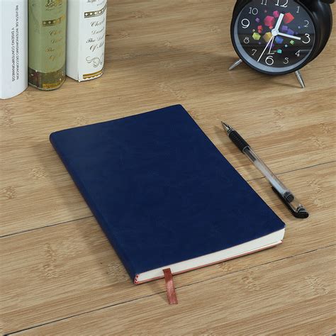 1pcs soft cover pu leather notebook writing journal 100 page diary book for office school use