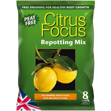 Focus Peat Free Citrus Repotting Compost Mix Hillier