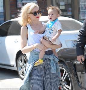 Gwen Stefani Goes For Genie Chic As She Heads To Acupuncture With Son