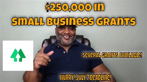 Business Grant For Small Business Youtube