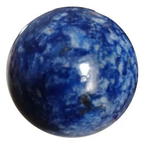 Gemstone Blue Sodalite Sphere Ball For Jewelry At Rs 1400kg In Khambhat