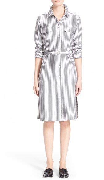 Equipment Delany Stripe Belted Shirtdress Nordstrom Exclusive Wrap