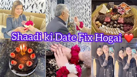 Shaadi Ki Date Fix Hogai Alhumdulillah Zainab Saqib YouTube