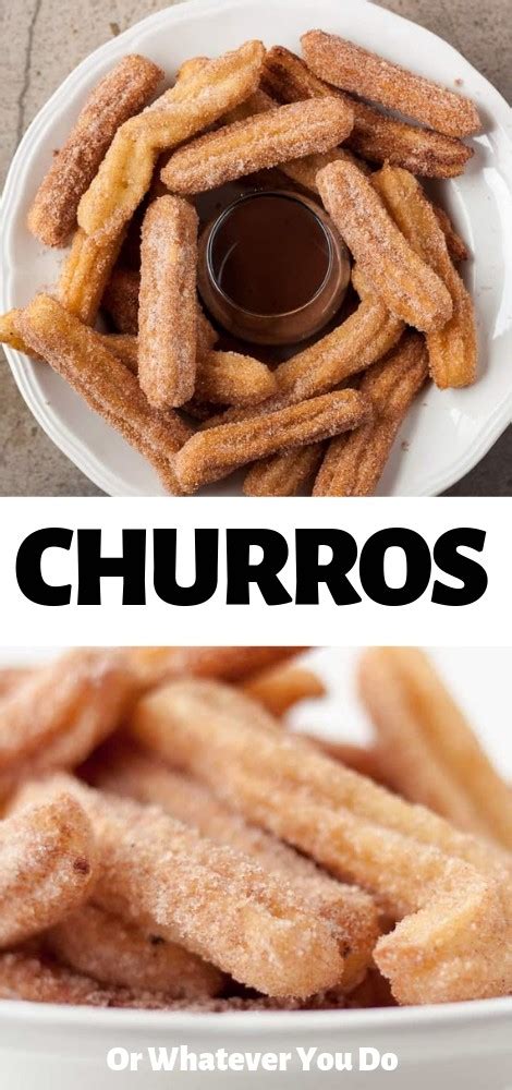 Churros Recipe With Cinnamon Sugar Or Whatever You Do