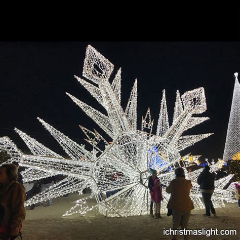 Super Big Outdoor Snowflake Lights Ichristmaslight