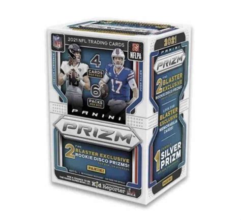 2021 Panini Prizm Football Blaster Box Rookie Lazer Prizm Price History At The Sports Card