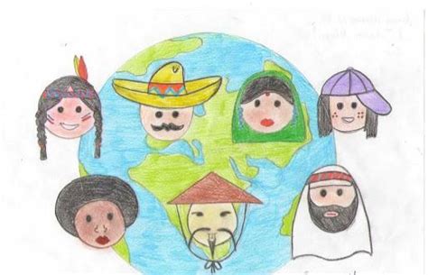 Realizează un desen prin care să ilustrezi comunicarea interculturală