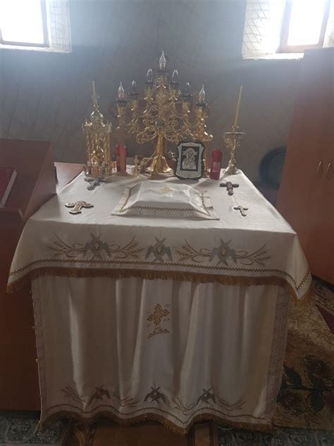 Acoperaminte Sfanta Biserica Fata De Masa Sfantul Altar