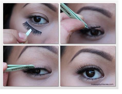 Practice Makes It Perfect How To Apply Strip Eyelashes In 3 Steps By