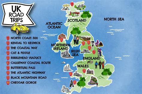 Vom Sturm Monarch Streicheln Roadtrip England Route Psychologie