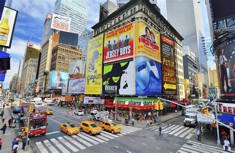 New York Theater District Map