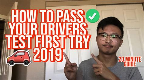 how to pass your drivers test first try 2019 youtube