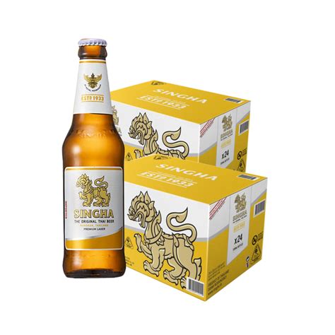 Singha Lager Beer 330ml X 48 2 Cases