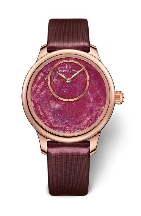 The Dial On Jaquet Droz Minerals Collection Petite Heure