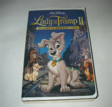 Disney Lady And The Tramp 2 Scamps Adventure Vhs Movie 699 Picclick