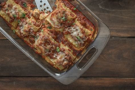 Sausage And Pumpkin Lasagna Roll Ups — Emily Ruth Weir