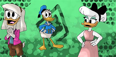 Quack Pack Donald Duck Della Duck And Daisy Duck By Mojo1985 Fur Affinity [dot] Net