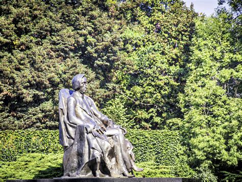 Frederic Chopin Statue In Wroclaw Poland Free Stock Photo And Image