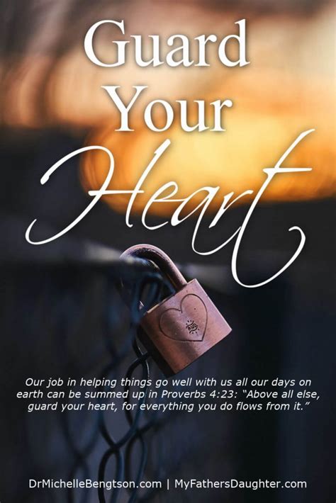 Guard Your Heart Dr Michelle Bengtson