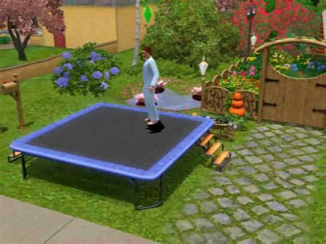 Sims 3 Ambitions Jumping The Trampoline Youtube