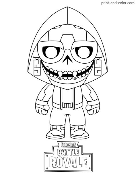 Fortnite Coloring Pages Print And