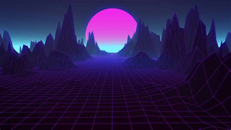 80s Synthwave And Retrowave Background Pack 07 Lazerdiscs