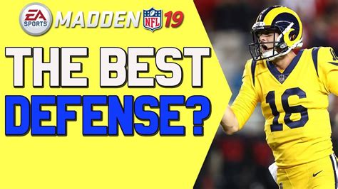 The Best Lockdown Defense In Madden 19 Tips And Strategies Youtube