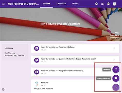 5 Things to Know About the New Google Classroom | Google classroom, Google education, Google school