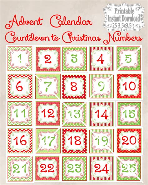 Free Printable Christmas Numbers 1 50 Printable Word Searches