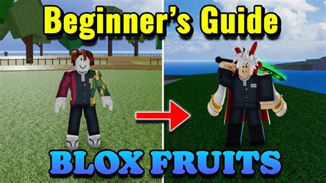 Beginners Guide And Tips On Blox Fruits Roblox Youtube