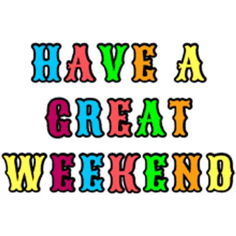Weekend Clipart S