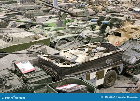 Vintage Military Tanks Editorial Photography Image Of Heavy 181665667