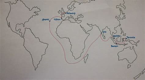 Peta Penjelajahan Eropa Ke Indonesia / knowledge: Rute kedatangan bangsa barat ke indonesia - Ia