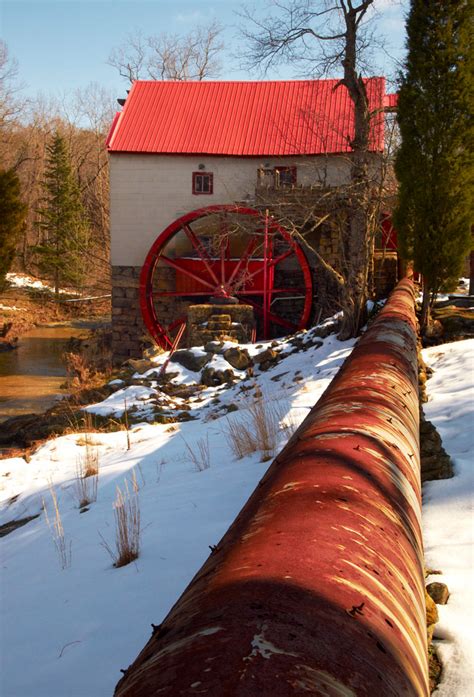 Grist Mills And Covered Bridges On Behance