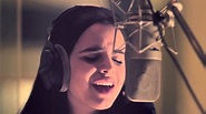 Sofia Carson singing UNA FLOR - YouTube