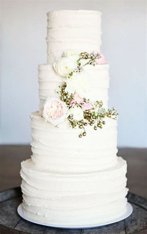 20 Sweetest Buttercream Wedding Cakes Roses And Rings