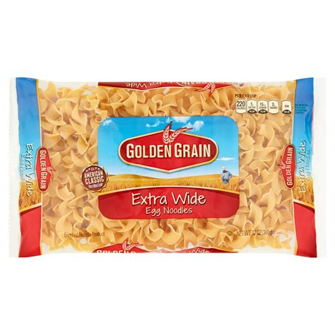 Golden Grain Extra Wide Egg Noodles 12 Oz