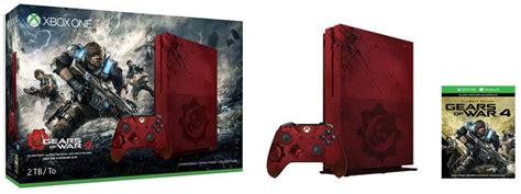 Xbox One S 2tb Gears Of War 4 Limited Edition Console Bundle Now Available