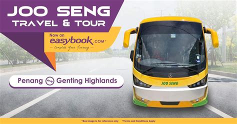 Book a bus with us 01110604215. Express Bus from Penang to Genting Highlands by Joo Seng ...