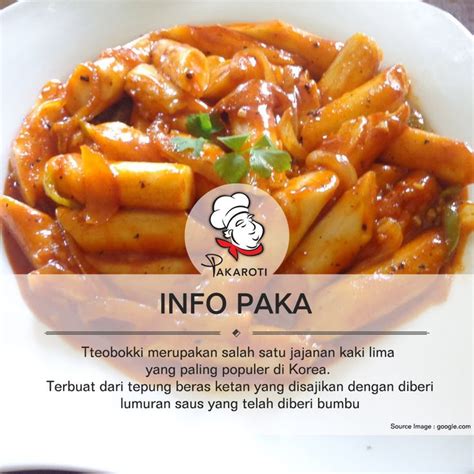 Tteobokki Merupakan Salah Satu Jajanan Kaki Lima Yang Paling Populer Di